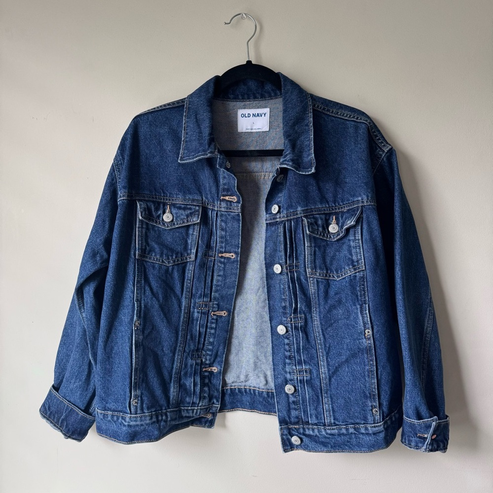 Old Navy Dark Wash Denim Jacket